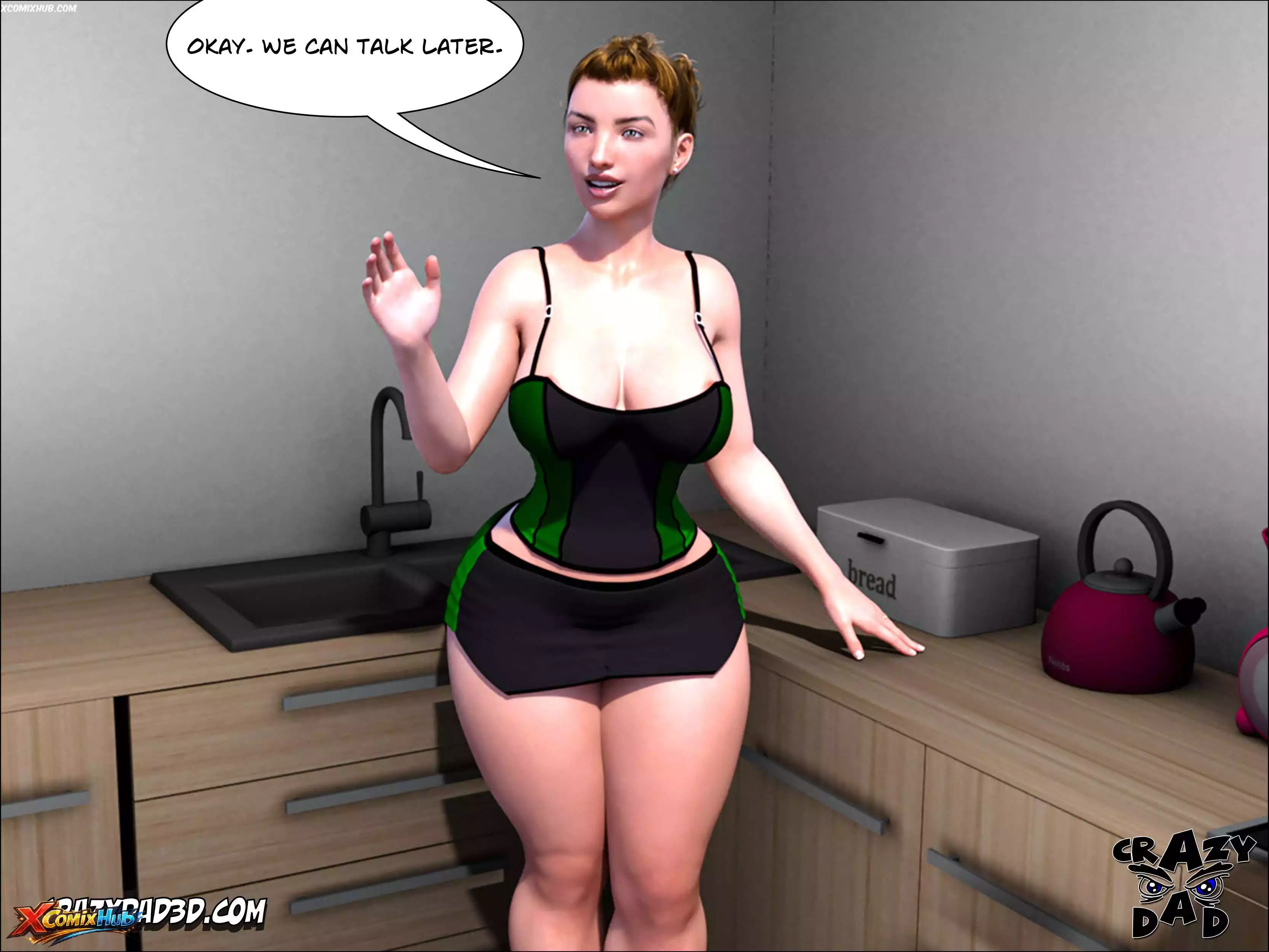 Father In Law At Home Chapter 19 Crazydad3d 005 Comic Page 5